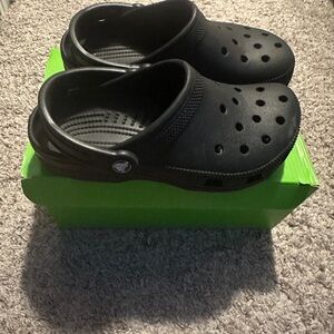 CROCS Kids Black Water Shoes